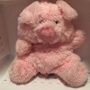 Stuffed piggy back pack